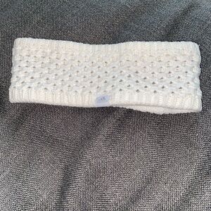 Adidas White Knit Headband